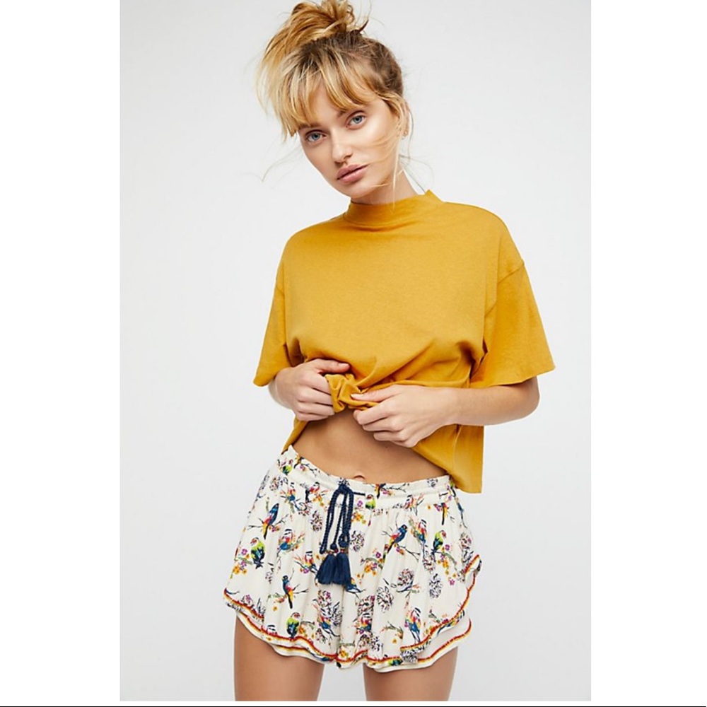 Free People Embellished Shorts